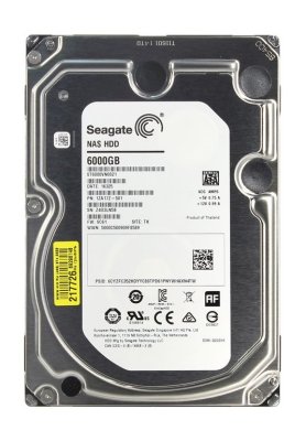  Seagate HDD 6 Tb 6Gb/s NAS ST6000VN0021 3.5" 128Mb