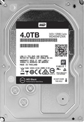 Western Digital   4000  "Black WD4004FZWX", 7200 ./., 128  III) (oem) [133919]