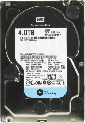   WD Se 4TB 3.5"