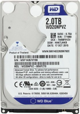   WD Mobile Blue 2TB 2.5" ()