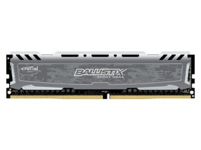   Crucial Ballistix Sport LT Grey DDR4 DIMM 3000MHz PC4-24000 CL15 - 16Gb BLS16G4D30AESB