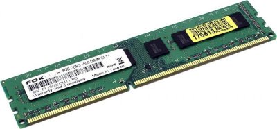   8Gb PC3-12800 1600MHz DDR3 DIMM Foxline FL1600D3U11-8GH