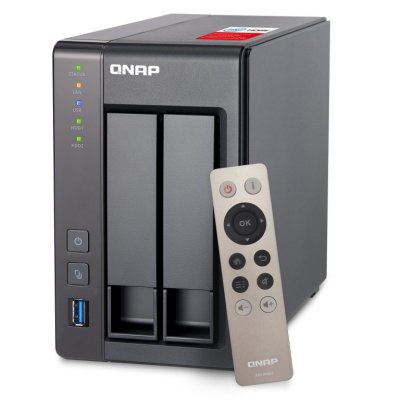  QNAP NAS Server TS-251+ 2G (2x3.5" / 2.5"HotSwap HDD SATA, RAID0 / 1, 2xGbLAN, 2xUSB3.0, 2