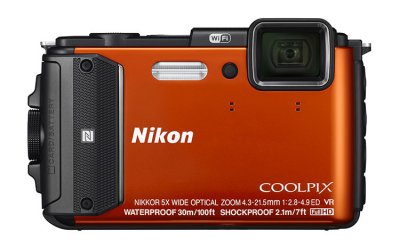  Nikon AW130 Coolpix Orange