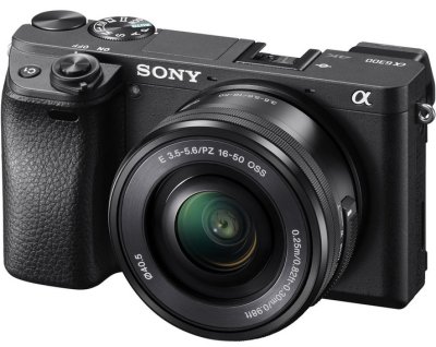  Sony Alpha ILCE-6300 Kit 16-50 mm PZ Black