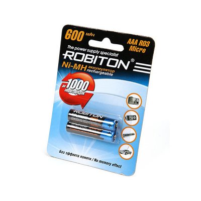  AAA - Robiton 600 mAh 600MHAAA-2 prof SR2 13793 (2 )