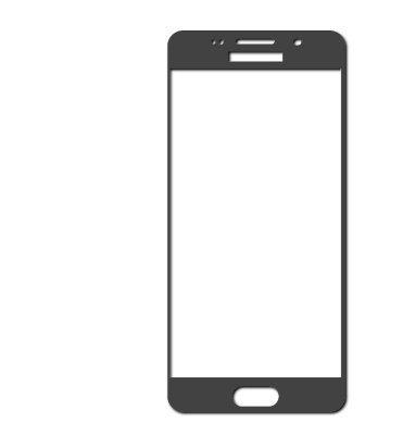    Samsung Galaxy A3 SM-A310 InterStep Full Screen Cover 0.3mm Black 45456