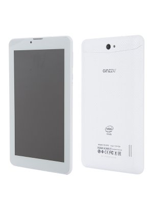  Ginzzu GT-X731 White (Intel Atom x3 C3230RK 1.2 GHz/1024Mb/8Gb/GPS/3G/Wi-Fi/Bluetooth/Cam/7.