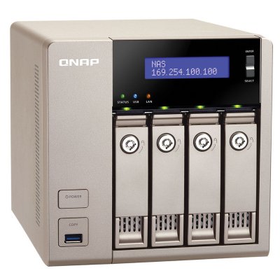   QNAP TVS-463-4G AMD 2.4  4x3.5/2.5"HDD hot swap RAID 0/1/5/6/10 1xHDMI