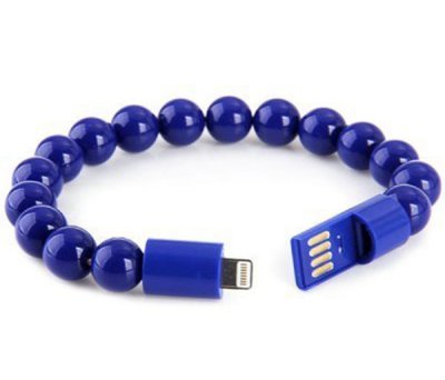  Dismac Lightning Wearable Bracelet Charging Line Blue