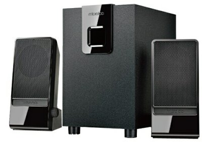  Microlab M100. :  (2x2,5W + Subwoofer 5W, MDF/plastic)