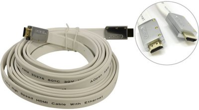   AOpen HDMI 19M 5m Silver-White ACG545A_W-5M