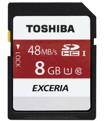   8Gb - Toshiba - Secure Digital HC N301 Class 10 UHS-I THN-N301R0080E4 (!)