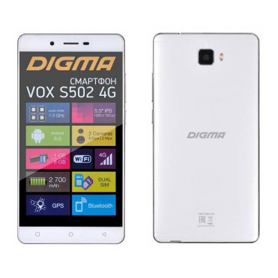   Digma Vox Flash 4G White