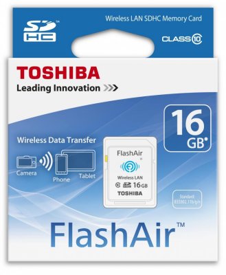   Micro SDHC 16Gb Class 10 Toshiba SD-F16AIR03