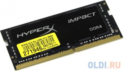     SO-DDR4 8Gb PC19200 2400MHz Kingston HX424S14IB/8