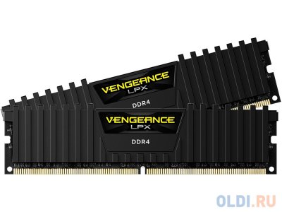  DDR4 16Gb 2x8Gb (PC4-19200) 2400MHz Corsair VENGEANCE C14 RTL CMK16GX4M2A2400C14