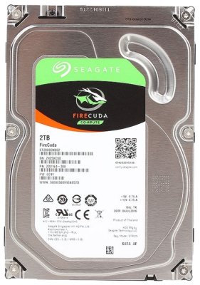   3.5" 2 Tb 7200rpm 64Mb cache Seagate Firecuda SATAIII ST2000DX002