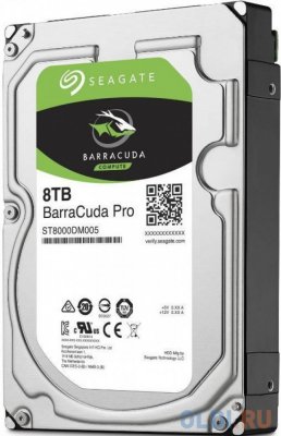   3.5" 8 Tb 7200rpm 256Mb cache Seagate BarraCuda Pro SATAIII ST8000DM005