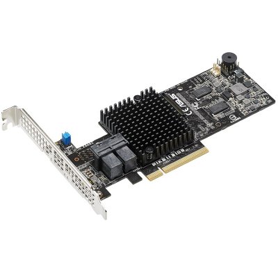  ASUS PIKE II 3108-8I/16PD/2G, 8-port SAS-3, 12 Gbit/s, RAID 0, 1, 10, 5, 6, 50, 60 (LSI S