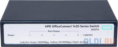  HP 1420  5  10/100/1000Mbps JH327A