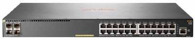  HP Aruba 2930F  24  10/100/1000 PoE+ 4 SFP JL261A