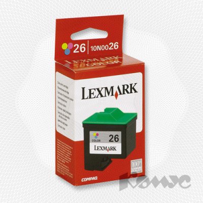 10N0026   Lexmark 26 (JP-Z13/Z23/Z25/Z33/Z35) . .