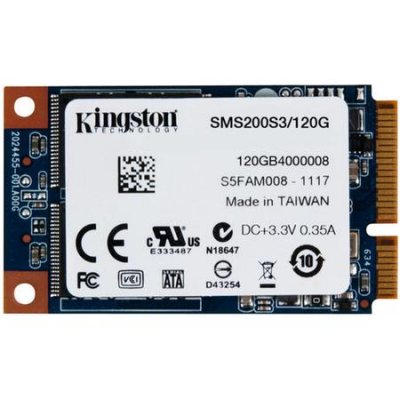  SSD Kingston mSATA 120Gb SMS200S3/120G SSDNow mS200 w510Mb/s r550Mb/s MLC