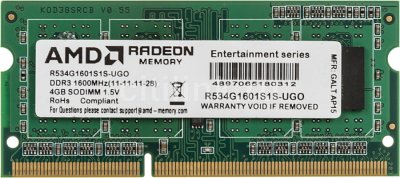   AMD R534G1601S1S-UGO DDR3 ; 4 