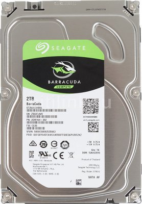   2000Gb Seagate (ST2000DM006) 64Mb 7200rpm SATA3 Barracuda