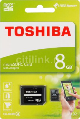   microSDHC TOSHIBA M102 8 