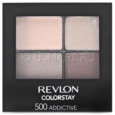    Revlon Colorstay Eye16 Hour Eye Shadow Quad , Addictive 500