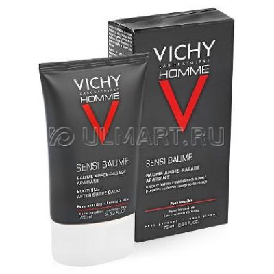    Vichy Homme Sensi-Baume Mineral, 75 ,     