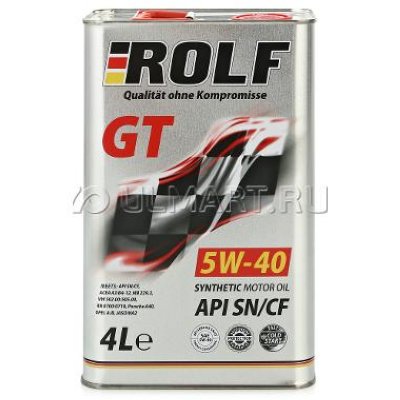   Rolf GT 5W-40, 4 , 