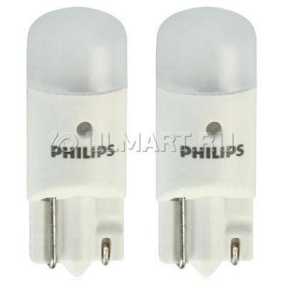   Philips W5W 4500K,   360, LED 1W, 2 