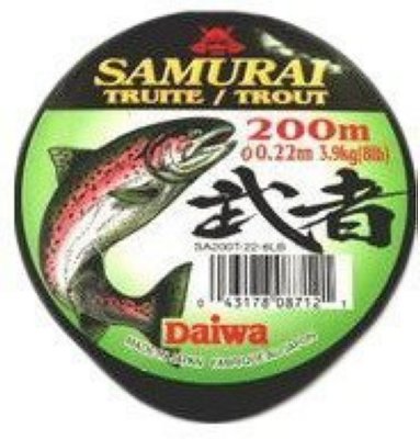   Daiwa Samurai Trout  12781 O 0 22 