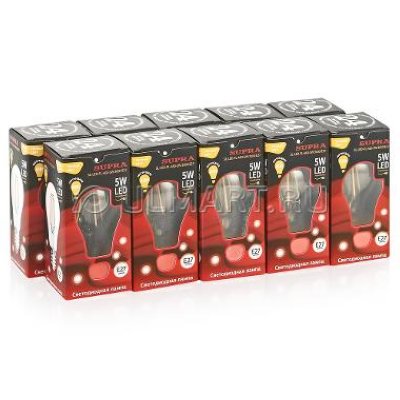   10  Supra FILAMENT SL-LED-FL-A60-5W/3000/E27