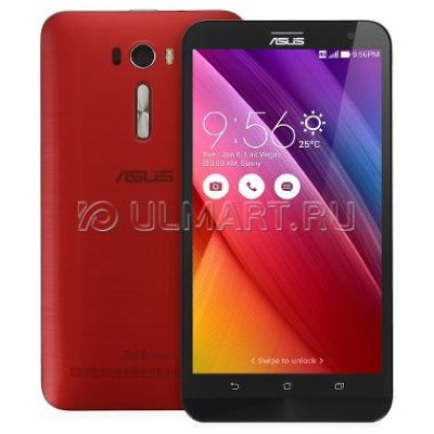 ASUS  ZenFone 2 Laser ZE601KL-6C037RU Red 6 FHD IPS/ MSM8939/ 3G/ 32G/ LTE/ A5.0