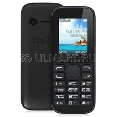   Alcatel OT1052D (2SIM) Black