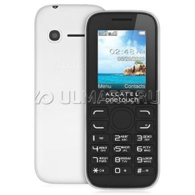   Alcatel OT1052D (2SIM) Pure White