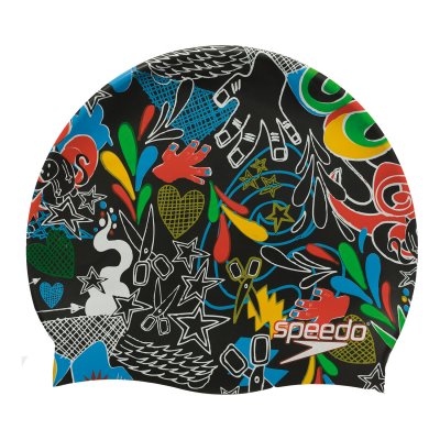    Speedo Slogan Cap Junior