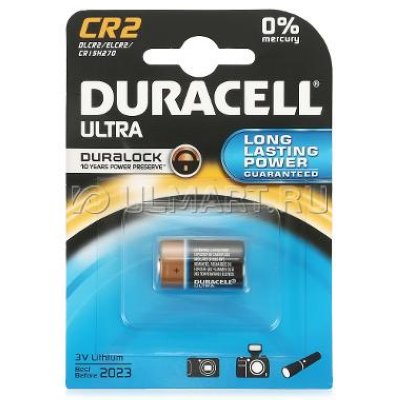  CR2 Ultra 1 . Duracell  CR2 BL1