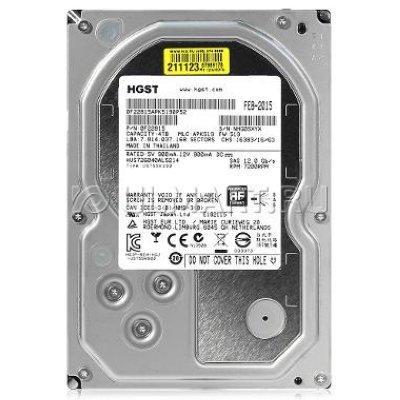   4Tb Hitachi Ultrastar 7K6000 HUS726040AL5214 (0F22815) SAS 128mb , 7200rpm, 3.5"