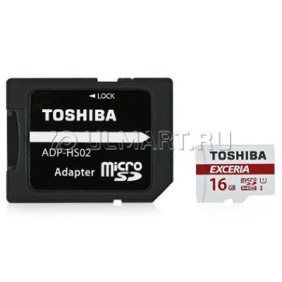   TransFlash 16  MicroSDHC Class 10 UHS-I 48MB/s Toshiba Exceria M301