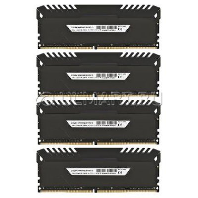   DIMM DDR4, 64  (4x16 ), Corsair Vengeance LED White, CMU64GX4M4C3000C15