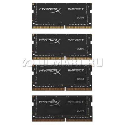   DDR4 64Gb 2133MHz PC-17000 Kingston HyperX Fury (HX421C14FBK4/64) (4x16Gb KIT)