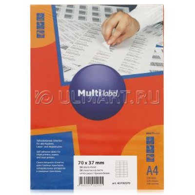    MultiLabel, 70  37 