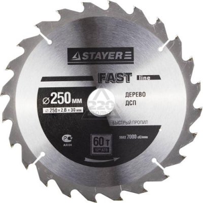    STAYER MASTER 3682-250-30-60 super-line   250  30  60T