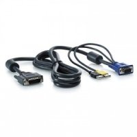  HP 1x4 KVM Console 6ft USB Cable (AF613A)