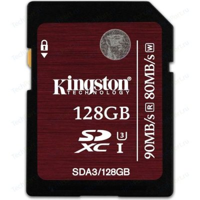 - SDHC 128  Kingston Ultimate Class 10 UHS-I U3 ( SDA3/ 128GB )